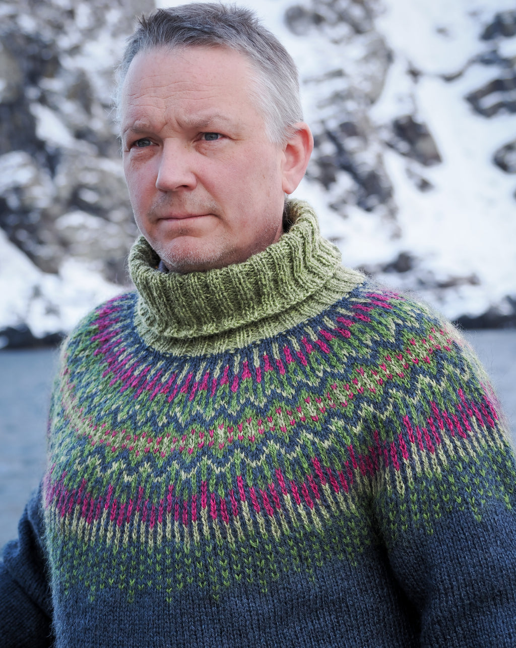 Guovssahas - Nordlys - Norsk strikkeoppskrift