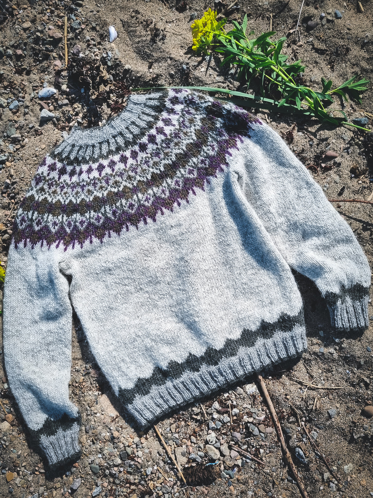 Finnmark Sweater - English Knitting Pattern