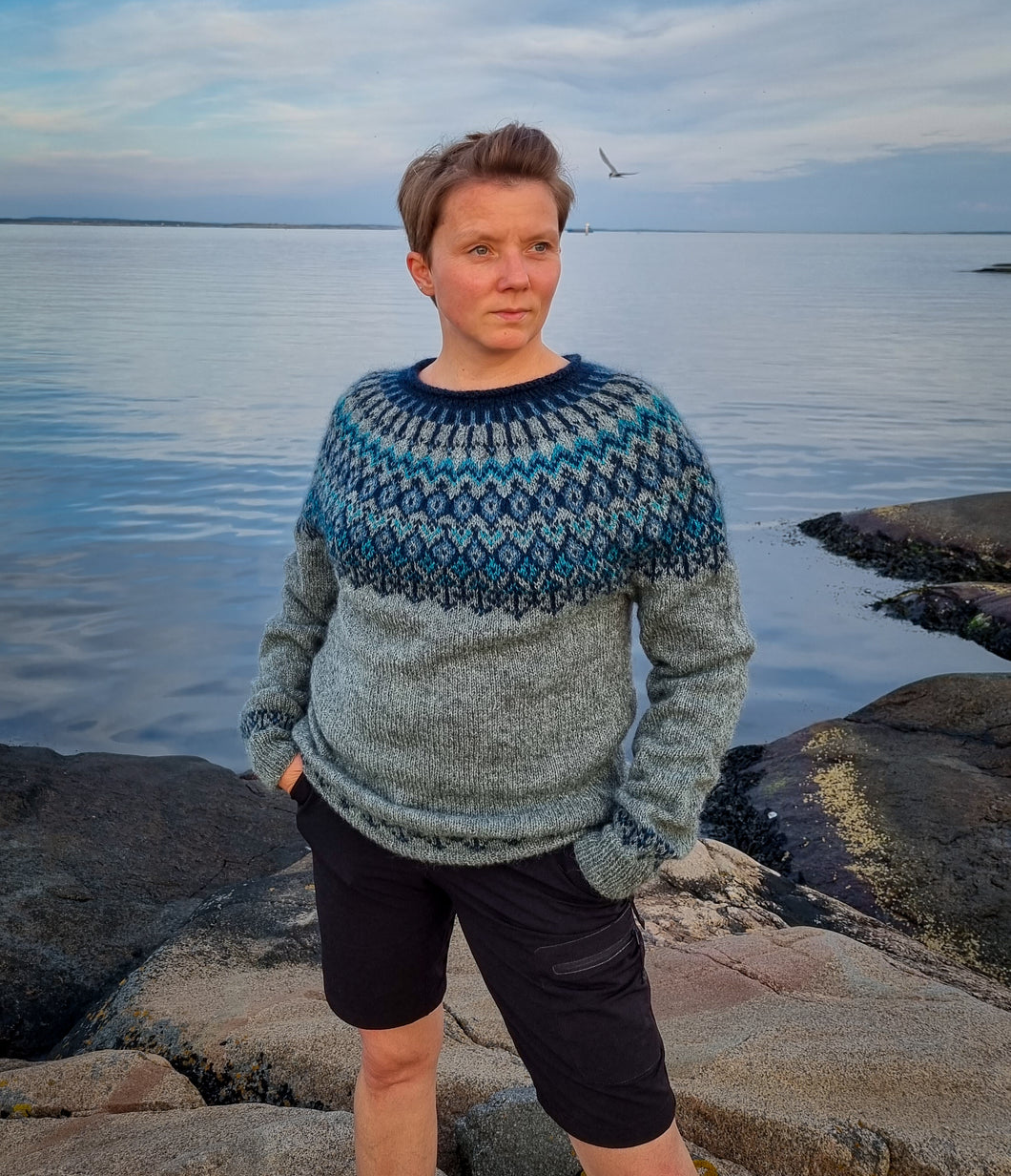 Kyst Genser - Strikkeoppskrift