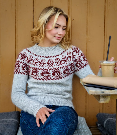 Beaivi Mohair - Solen Mohair - Norsk Strikkeoppskrift