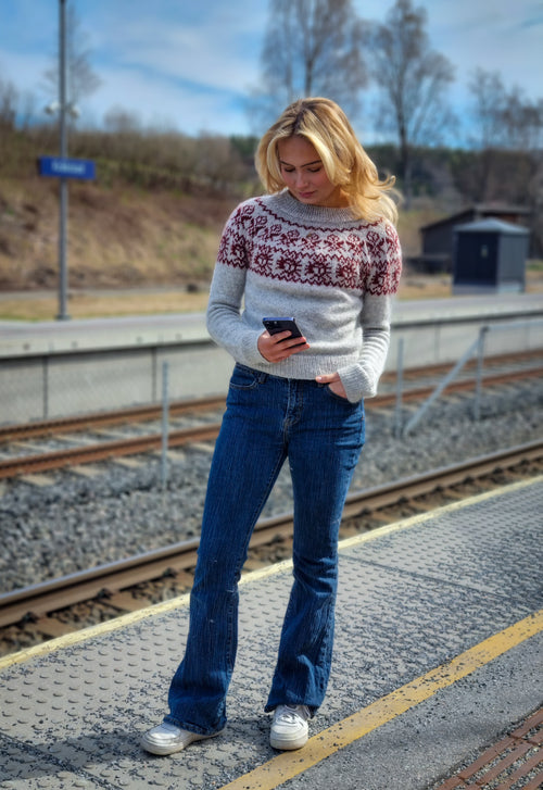 Beaivi Mohair - The Sun Mohair - English Knitting Pattern