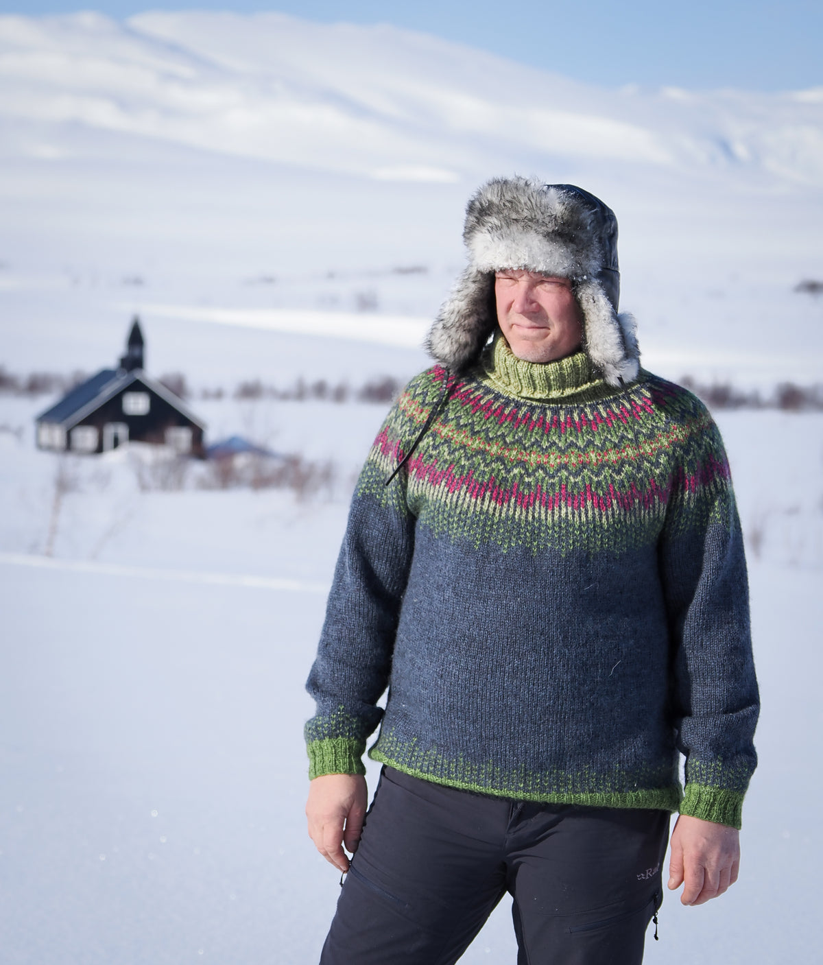 Guovssahas - Nordlys - Norsk strikkeoppskrift