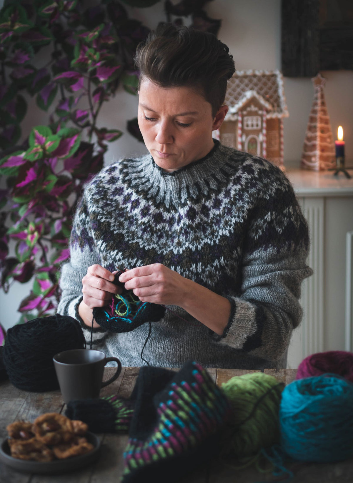 Finnmark Sweater - English Knitting Pattern
