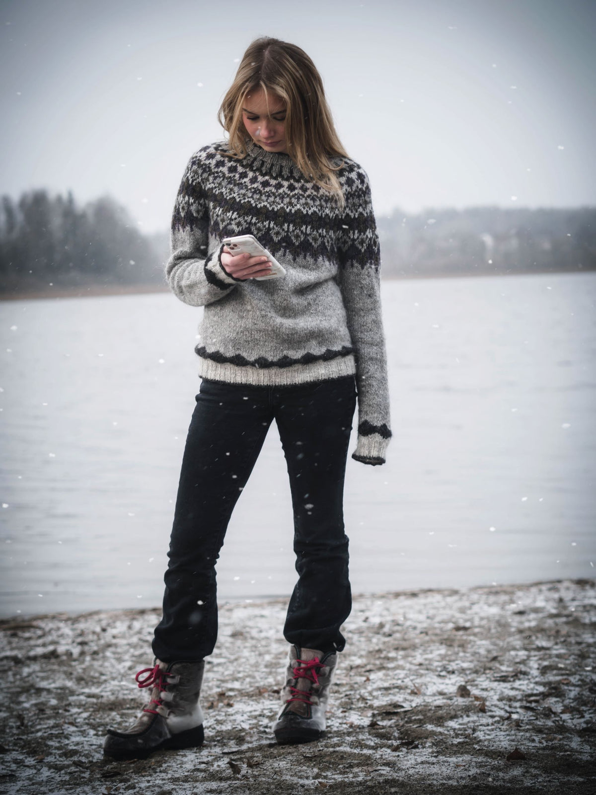 Finnmark Sweater - English Knitting Pattern