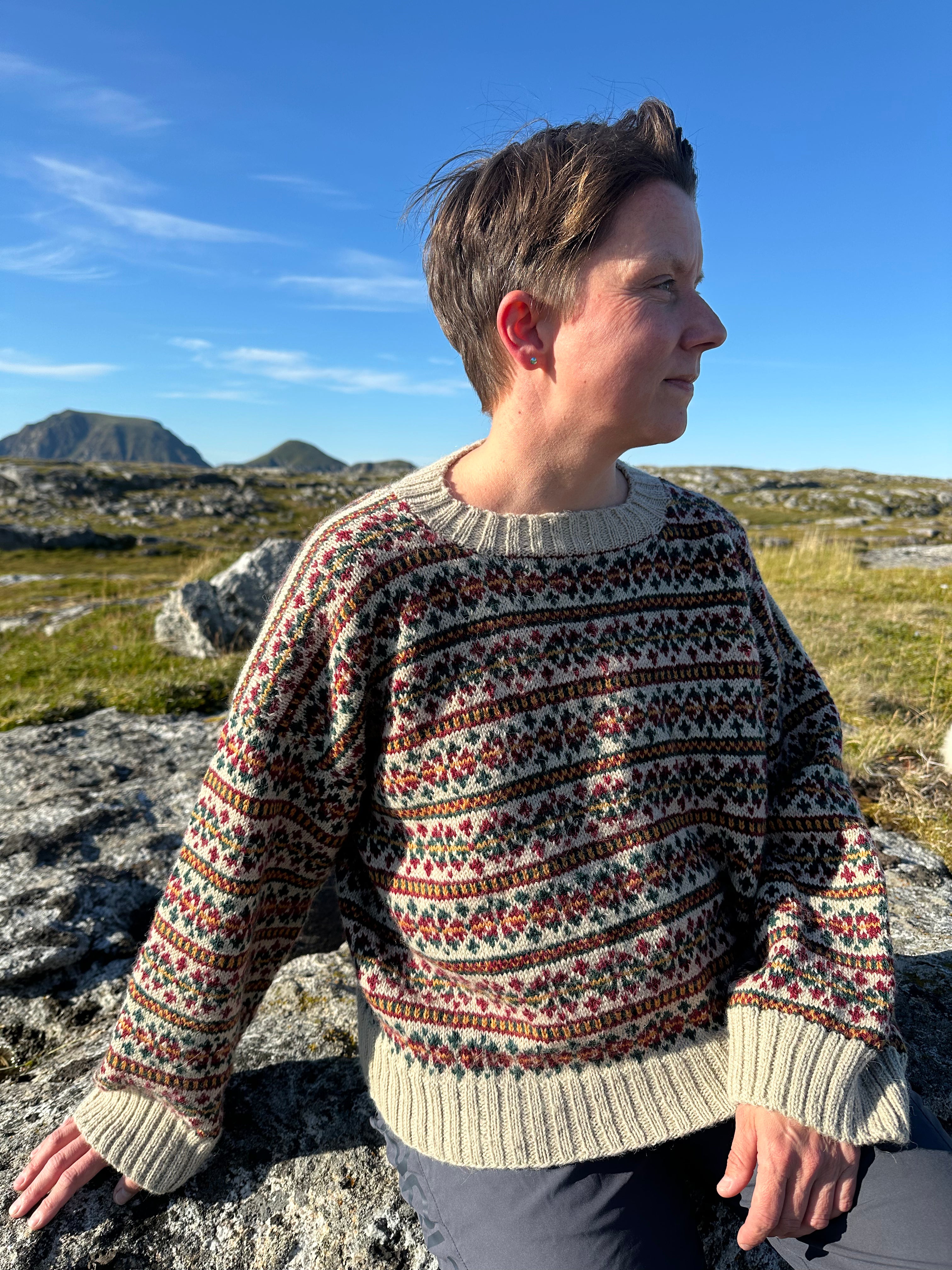 Nanna Genser - Norsk Strikkeoppskrift