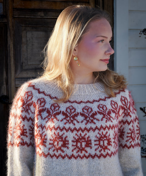 Beaivi Oversized - Solen Oversized - Norsk Strikkeoppskrift