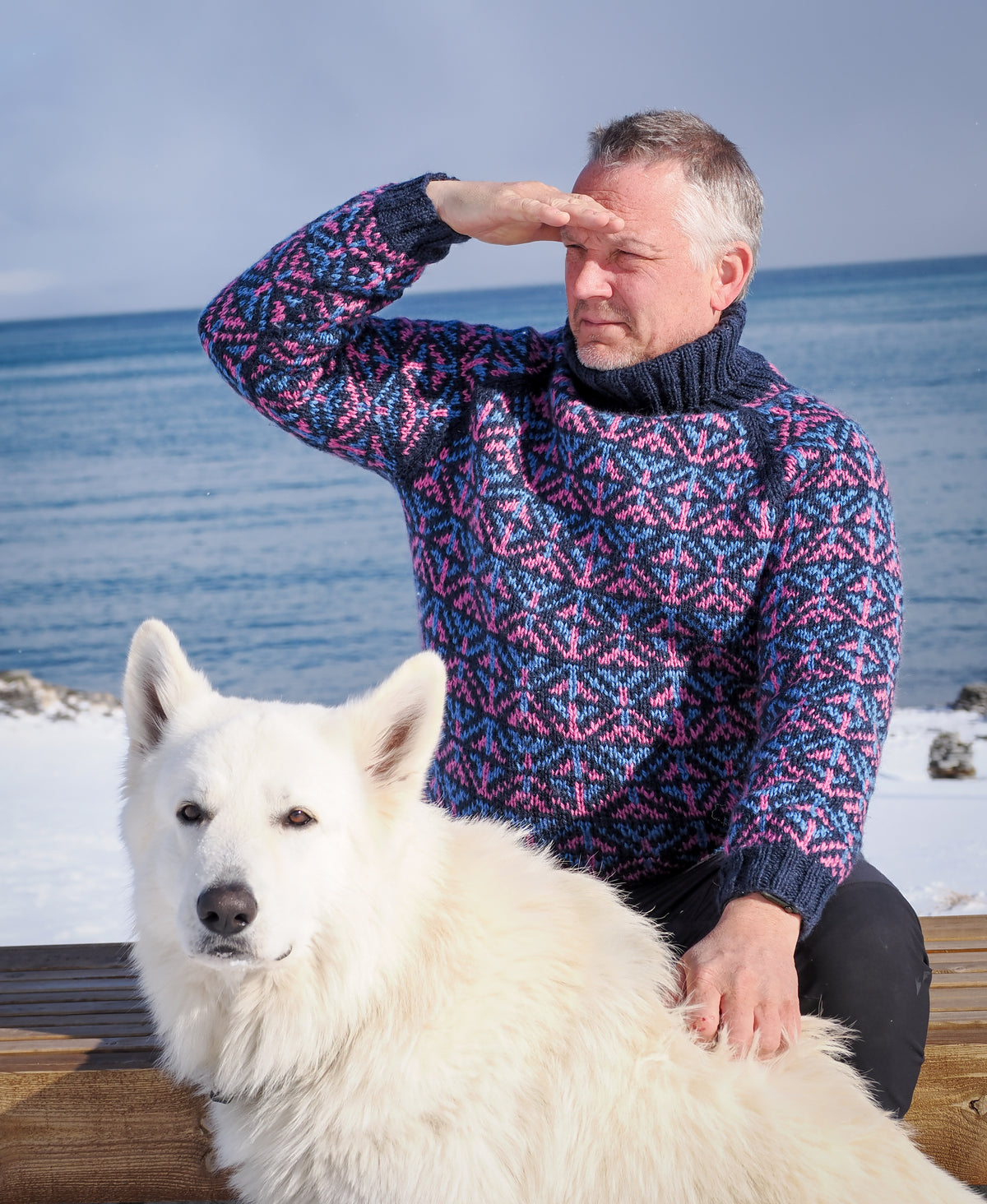 Dálvečuovga - Vinterlys - Norsk Strikkeoppskrift