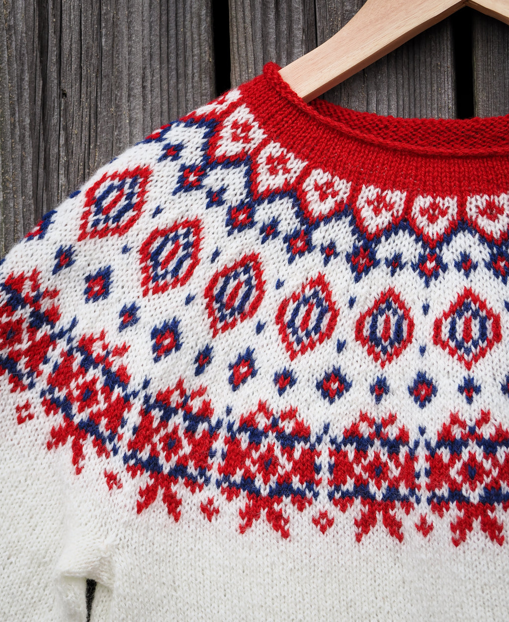 Ullobáidi Geassi - Wool Sweater Summer - English Pattern