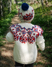 Last inn bildet i Galleri-visningsprogrammet, Ullobáidi Mánna - Ullgenser Barn - Strikkeoppskrift
