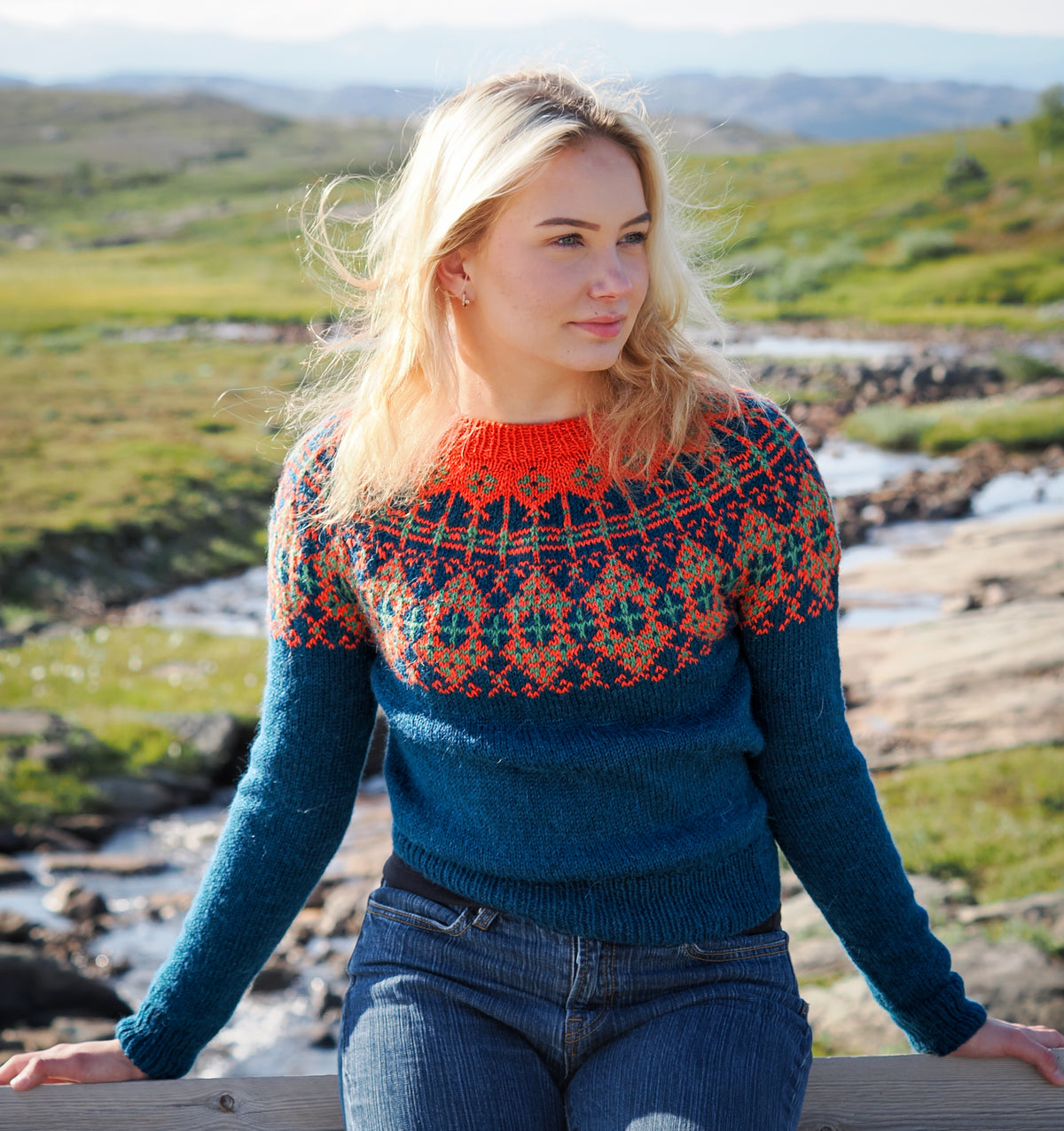 Geasseduottar - Sommervidde Tumi Edition Norsk Strikkeoppskrift