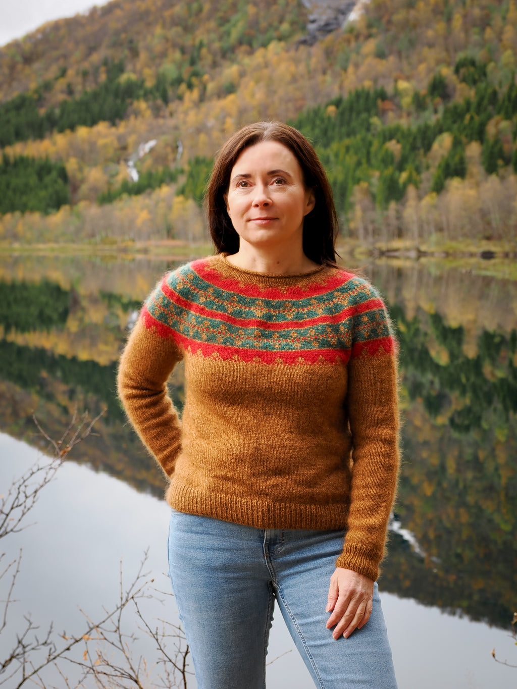 Čakčaduottar – Høstvidde Mohair - Norsk Strikkeoppskrift