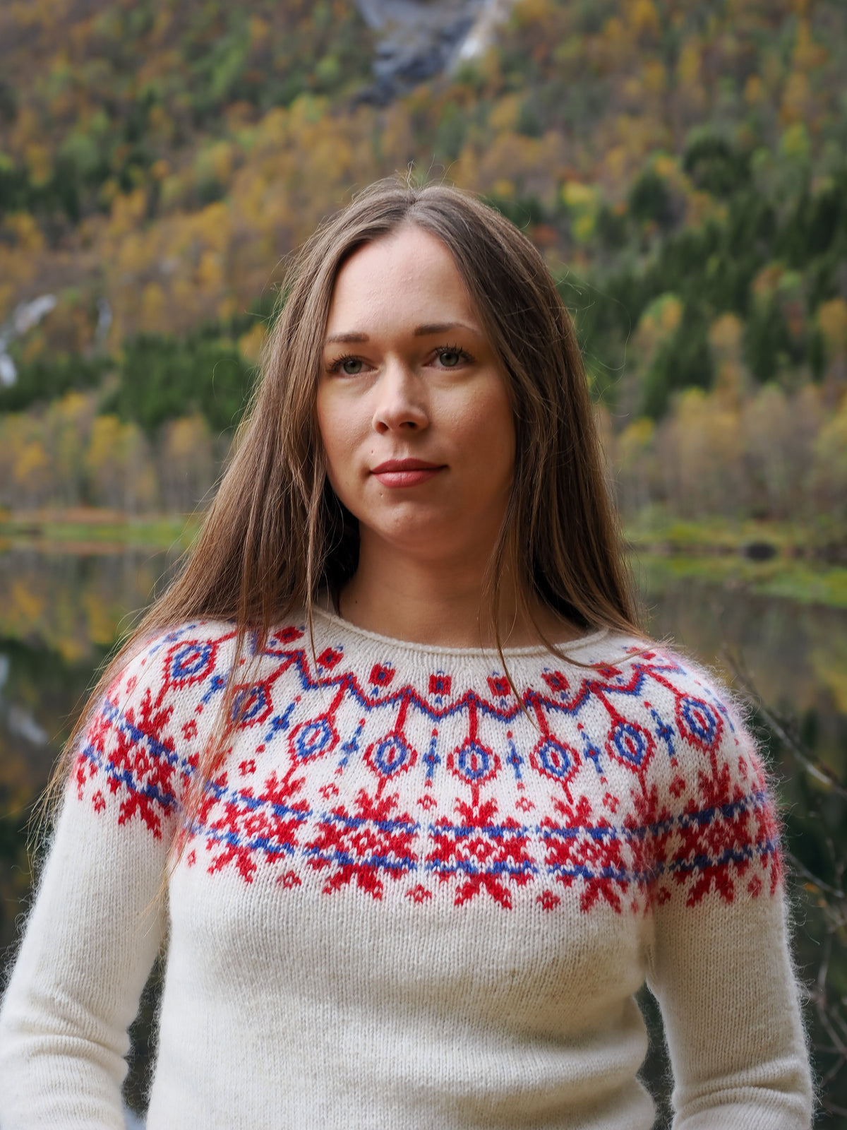 Ullobáidi Geassi Mohair - Wool Sweater Summer Mohair - English Pattern