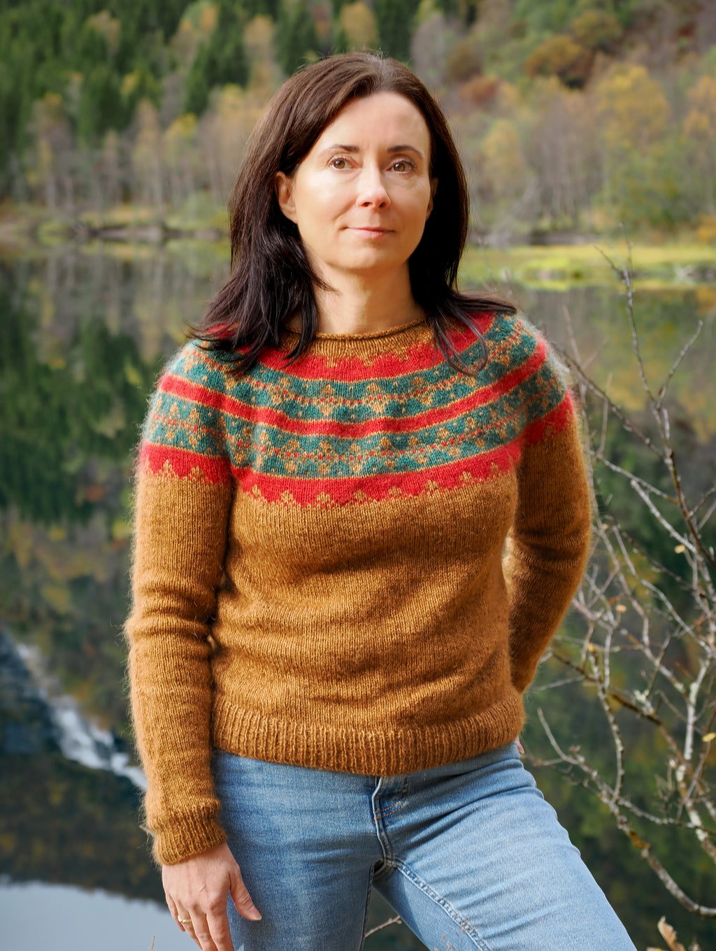 Čakčaduottar – Høstvidde Mohair - Norsk Strikkeoppskrift