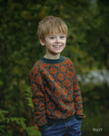 Sirges Báidi - Children's Sweater 2-12 years - English Knitting Pattern